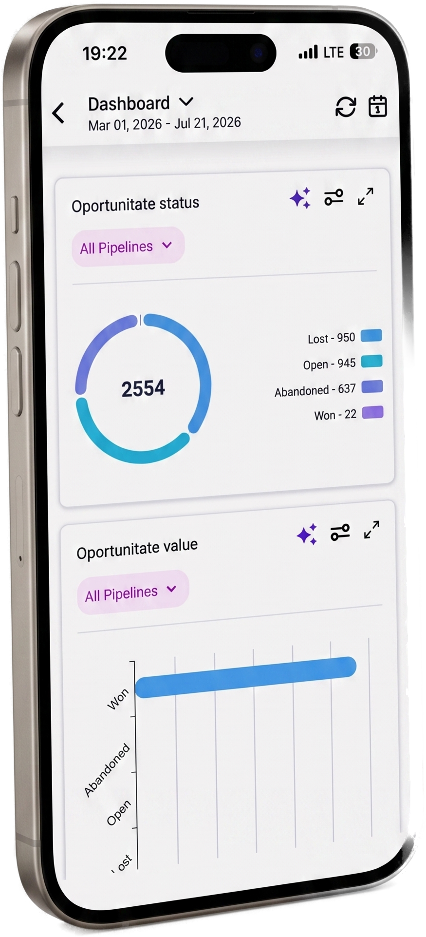 ArgonStack pe telefon